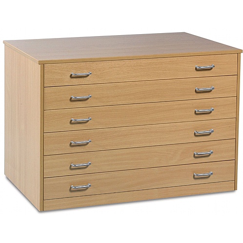 Monarch Plan Chest with 6 Drawers - School Furniture