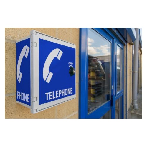 GRP Telephone Cabinet - Site Safety & Security