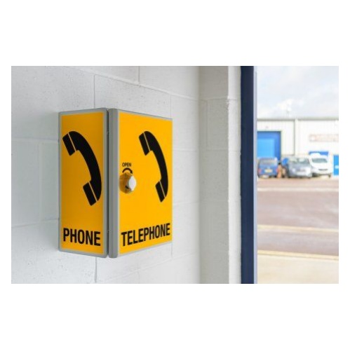 Steel Telephone Cabinet - Site, Safety & Security