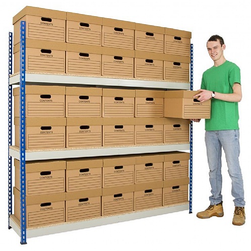 Archive Storage Shelving Units, Fast Delivery - Shelving & Racking