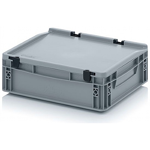 Attached Lid Euro Stacking Containers, Next Day - Storage and Handling