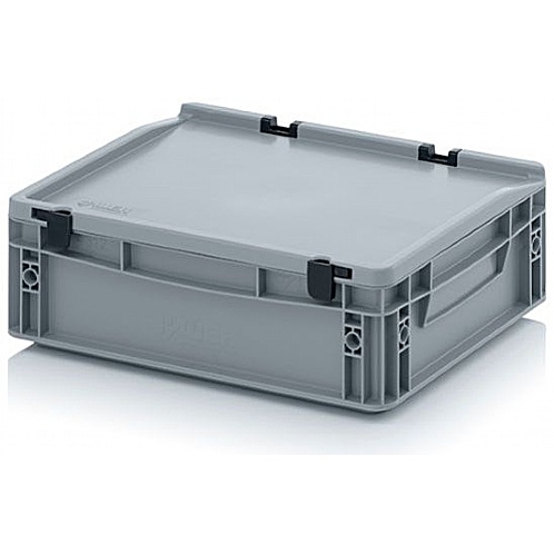 Attached Lid Euro Stacking Containers, Next Day - Storage and Handling