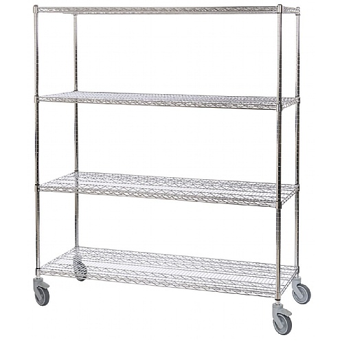Stainless Steel Cold Room Wire Shelving - Shelving & Racking