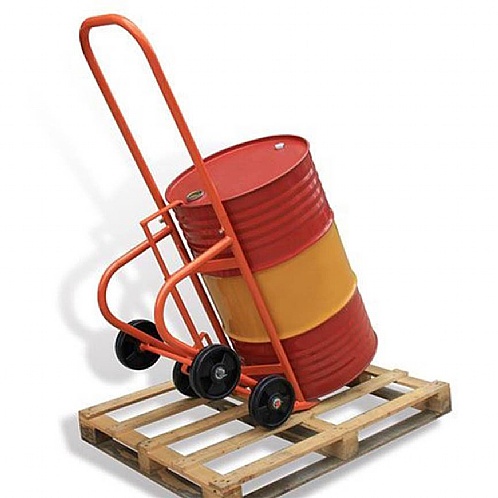 Mobile 4-Wheeled Drum Truck - Storage and Handling