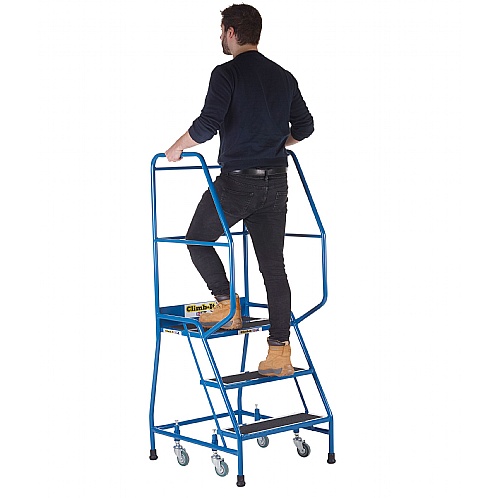 Climb-It Weight Reactive Mobile Safety Steps, 3 Days Delivery - Access Steps & Platforms