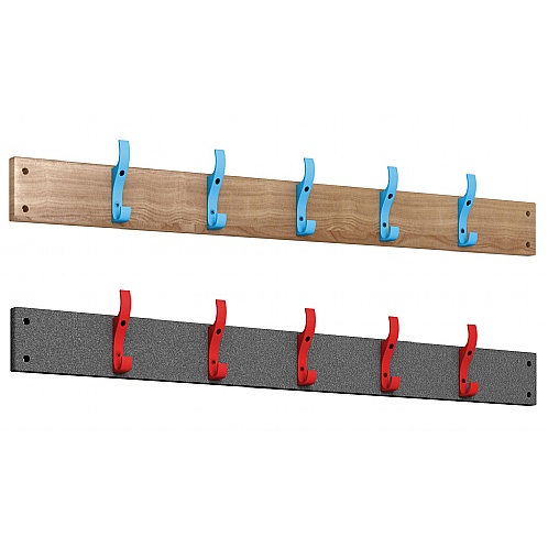 Pure Wall Mounted Hook Board - School Furniture