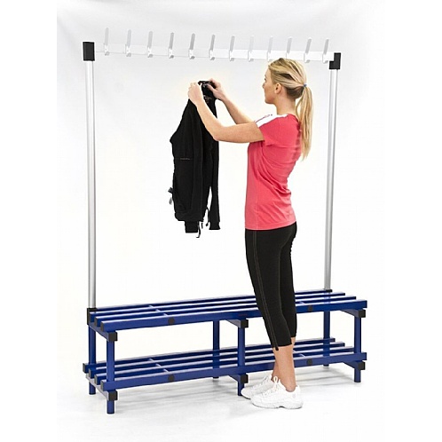 Plastic Cloakroom Units with Hooks - School Furniture