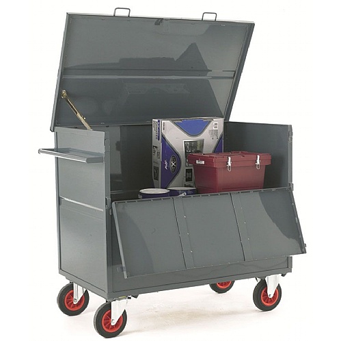 Steel Security Trolley, Heavy Duty, 500 kgs - Storage and Handling