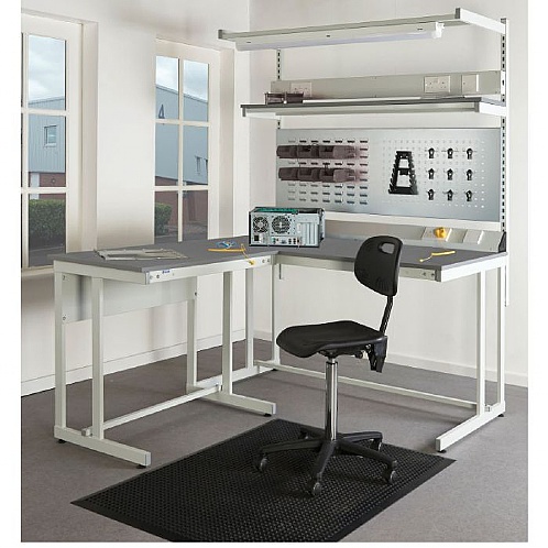 ESD Antistatic Cantilver Workbenches, 5-Days Delivery - Workshop Products