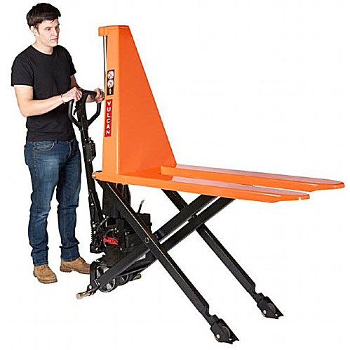 VULCAN Electric High-Lift Pallet Truck, 1000kg / 1500kg, EN 1757-2, Powered Lift - Storage and Handling
