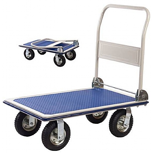 Large Wheeled Folding Trolley, 350kg, Heavy Duty for Rough Terrain - Storage and Handling