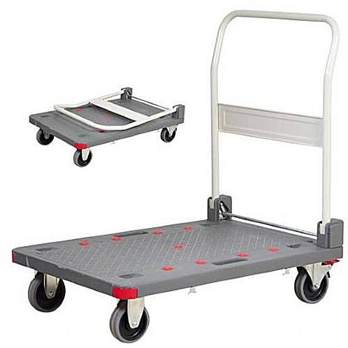 Pro-Dek Heavy Duty Platform Trolleys, 200kg & 300kg, Stackable with Quiet Castors - Storage and Handling