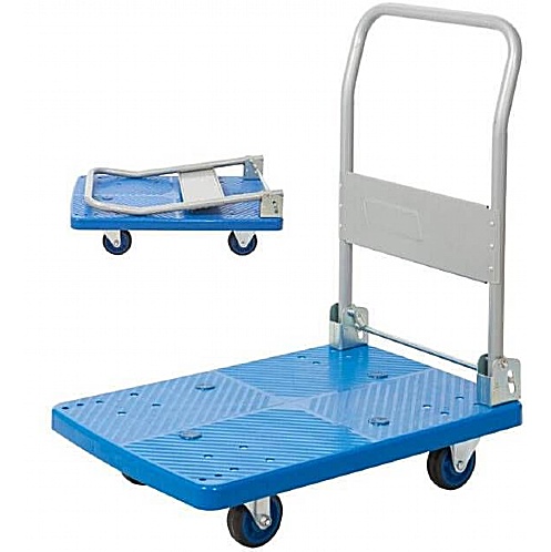 Proplaz Blue Platform Trolleys, 150kg & 300kg, Reinforced Polypropylene - Storage and Handling