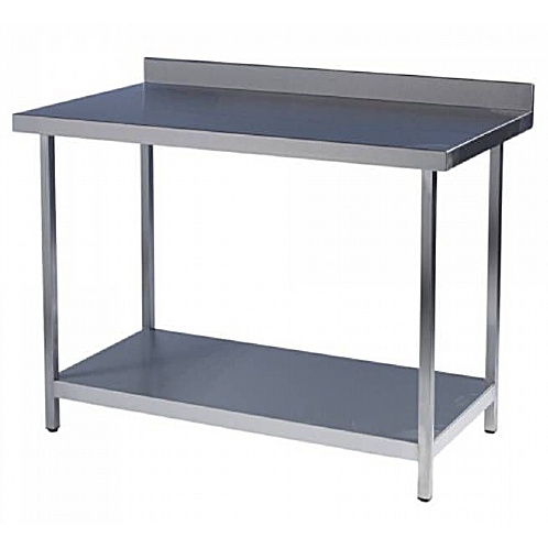 Stainless Steel Prep Workstation Table, 5 Sizes - Workshop Products