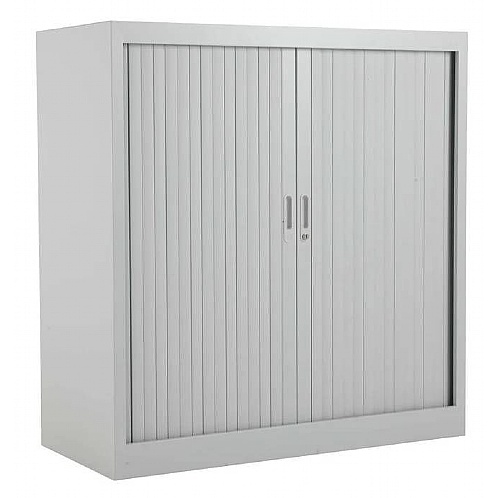 Talos Tambour Storage Cupboard with Locking Doors - Office Storage