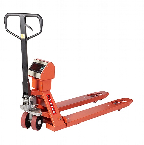 VULCAN Premium Weigh Scale Pallet Truck, 2000kg, IP65, - Storage and Handling