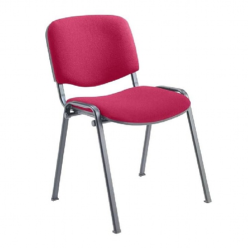 Premium Upholstered Club Fabric Chair with Padded Seat - Office Chairs