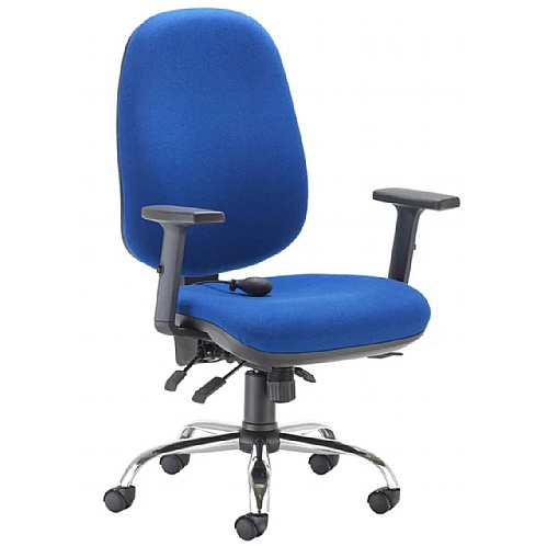 Ergonomic Office Chair with Lumbar Pump & Seat Slide - Office Chairs