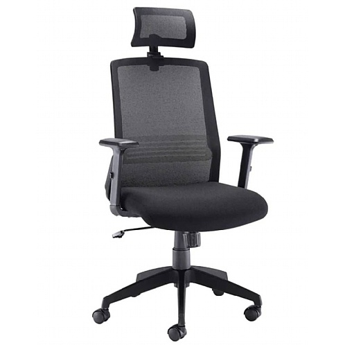 Denali High Back Mesh Office Chair with Headrest - Office Chairs