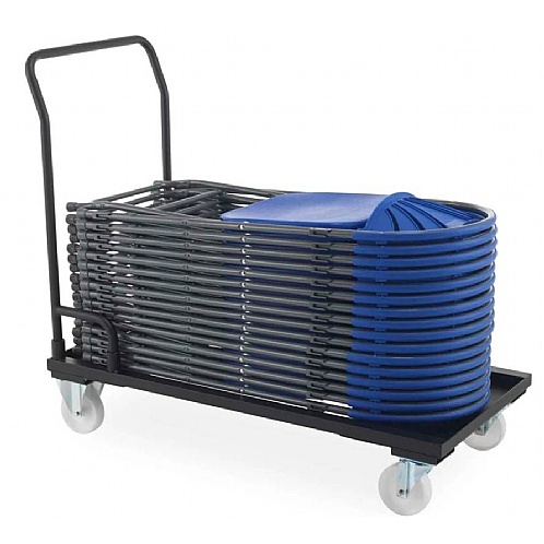 Titan Folding Chair Trolleys for Efficient Storage & Transportation - School Furniture