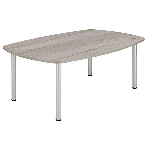 Core Pole Leg Barrel Shaped Meeting Table - Reception Meet Area