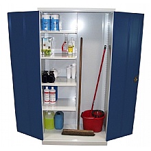 Utility Cupboard - Premium Lockable Steel Janitor Storage