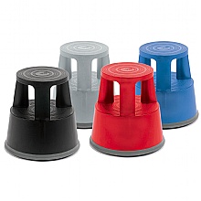 Plastic kick steps in four colours