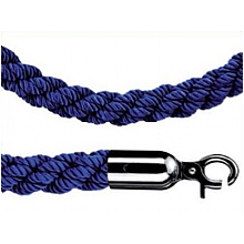 Blue Polyester Twisted Barrier Rope