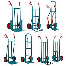 Steel Sack Trucks REACH Puncture Proof Wheels