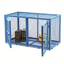 steel mesh security storage cage