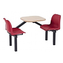 Canteen seating 2 seater 1 way cafe bistro diner
