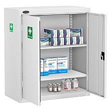 Medium medical cabinet with 2 adjustable shelvesl