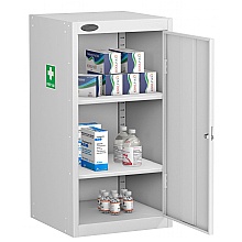 Small medical cabinet with 2 adjustable shelves