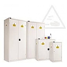 Acid/Alkaline safety cabinets with removable sump