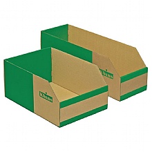 Cardboard Storage Bins - 200mm High Cardboard Parts Bins