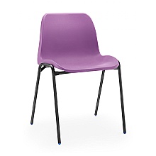 Purple Polypropylene Classroom Chairs