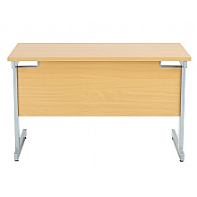 Nova Oak rectangular cantilever Desk