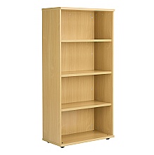 Nova Oak Premium Bookcase, 1600mm high