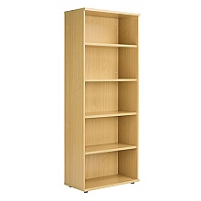 Nova Oak Premium Bookcase, 2000mm high