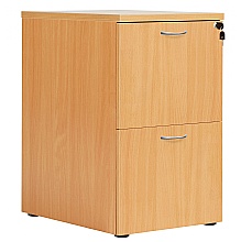 Beech 2 drawer filing cabinet, next day delivery