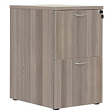 Grey Oak 2 drawer filing cabinet, next day deliver