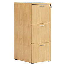 Nova Oak 4 drawer filing cabinet, with two keys