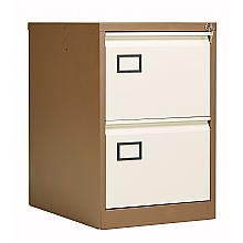 Coffee Cram BISLEY Filing Cabinets, 2 drawers