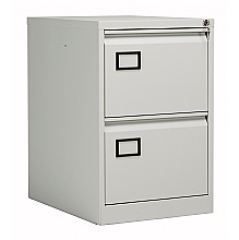 Goose Grey BISLEY Filing Cabinets, 2 drawers