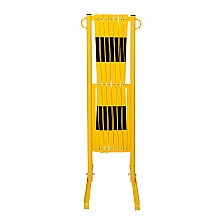 Heavy Duty Extendable Barrier Closed black/yellow