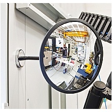 Observation Mirror with magnetic arm, inside shot