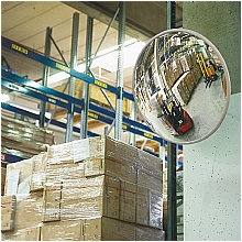 Round Observation Safety Mirrors