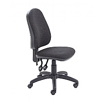 Charcoal High Back 2 Lever Operators Chair