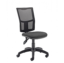 High Back Black Mesh Back Office Chairs, Charcoal