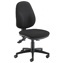 Black High Back Deluxe Tilt Chair with Asynchro